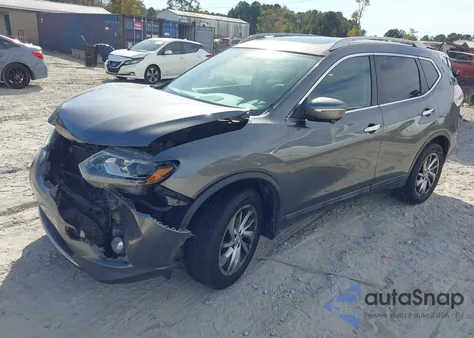 2015 Nissan Rogue Sl z USA, uszkodzony, nr VIN 5N1AT2MV8FC763545